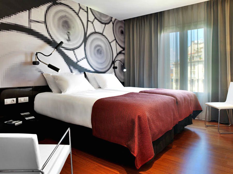 Hotel Bcn Design Barcelona Eksteriør bilde Room at Hotel AC Málaga