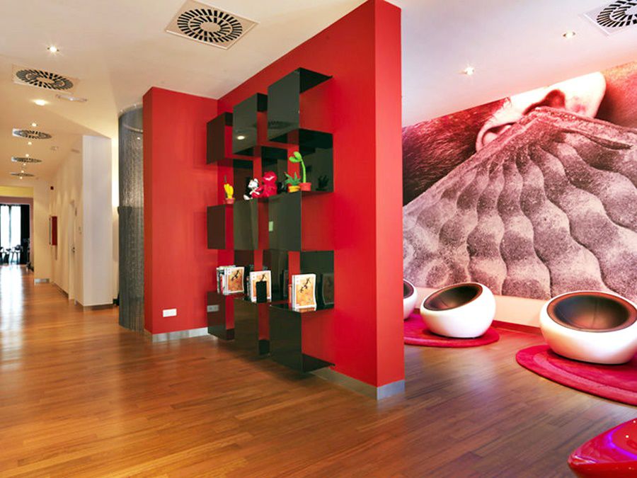 Hotel Bcn Design Barcelona Eksteriør bilde Interior of a typical hotel