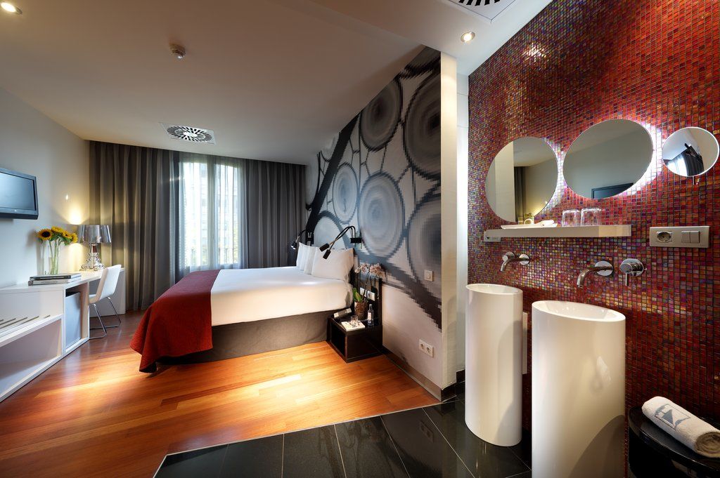 Hotel Bcn Design Barcelona Eksteriør bilde A room at the Hotel Mandarin Oriental, Munich